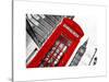 Red Phone Booth in London with the Big Ben - City of London - UK - England - United Kingdom-Philippe Hugonnard-Stretched Canvas