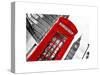 Red Phone Booth in London with the Big Ben - City of London - UK - England - United Kingdom-Philippe Hugonnard-Stretched Canvas