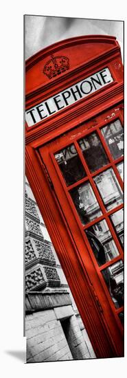 Red Phone Booth in London with the Big Ben - City of London - UK - Photography Door Poster-Philippe Hugonnard-Mounted Photographic Print