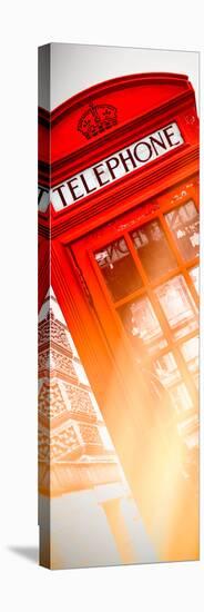 Red Phone Booth in London with the Big Ben - City of London - UK - Photography Door Poster-Philippe Hugonnard-Stretched Canvas