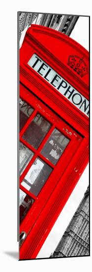 Red Phone Booth in London with the Big Ben - City of London - UK - Photography Door Poster-Philippe Hugonnard-Mounted Photographic Print