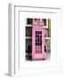 Red Phone Booth painted Pink in London - City of London - UK - England - United Kingdom - Europe-Philippe Hugonnard-Framed Art Print