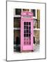 Red Phone Booth painted Pink in London - City of London - UK - England - United Kingdom - Europe-Philippe Hugonnard-Mounted Art Print