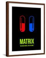 Red Pill or Blue Pill-David Brodsky-Framed Art Print