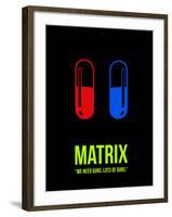 Red Pill or Blue Pill-David Brodsky-Framed Art Print