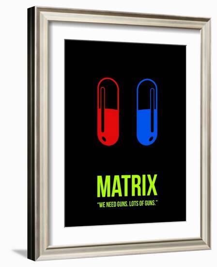 Red Pill or Blue Pill-David Brodsky-Framed Art Print