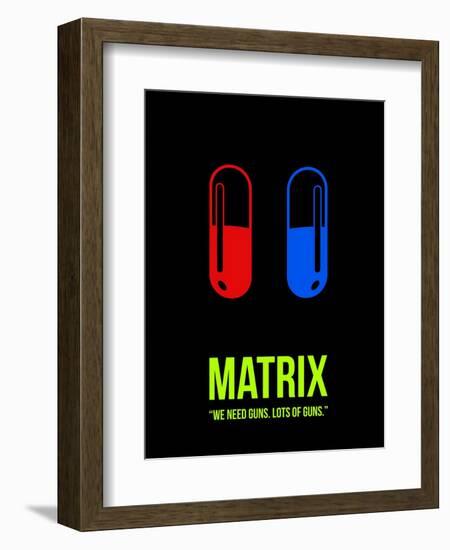 Red Pill or Blue Pill-David Brodsky-Framed Art Print