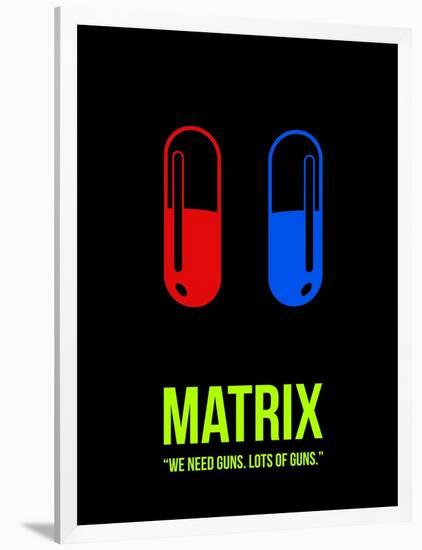 Red Pill or Blue Pill-David Brodsky-Framed Art Print