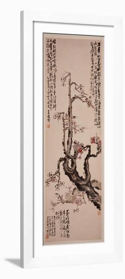 Red Plum Blossoms, 1905-Wu Changshuo-Framed Giclee Print