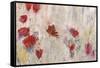 Red Pop Floral-Jodi Maas-Framed Stretched Canvas