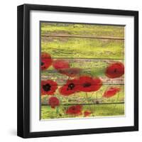 Red Poppies 1-Irena Orlov-Framed Giclee Print