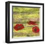 Red Poppies 2-Irena Orlov-Framed Giclee Print