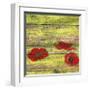 Red Poppies 2-Irena Orlov-Framed Giclee Print