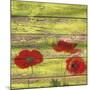 Red Poppies 2-Irena Orlov-Mounted Giclee Print