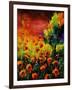 Red Poppies 451130-Pol Ledent-Framed Art Print