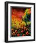 Red Poppies 451130-Pol Ledent-Framed Art Print