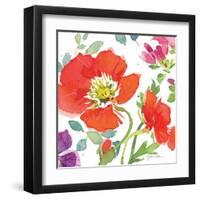 Red Poppies III-Julie Paton-Framed Art Print