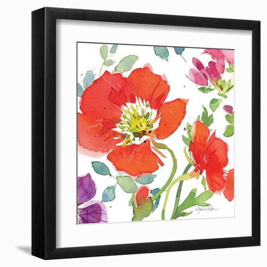 Red Poppies III-Julie Paton-Framed Art Print