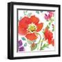Red Poppies III-Julie Paton-Framed Art Print