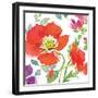 Red Poppies III-Julie Paton-Framed Art Print