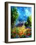 Red Poppies in Awagne-Pol Ledent-Framed Art Print