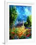 Red Poppies in Awagne-Pol Ledent-Framed Art Print