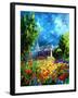 Red Poppies in Awagne-Pol Ledent-Framed Art Print