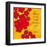 Red Poppies-Anne Courtland-Framed Art Print