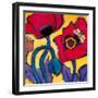 Red Poppies-Gerry Baptist-Framed Giclee Print