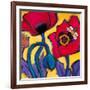 Red Poppies-Gerry Baptist-Framed Giclee Print