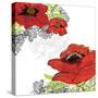 Red Poppies-Bee Sturgis-Stretched Canvas