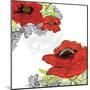 Red Poppies-Bee Sturgis-Mounted Art Print