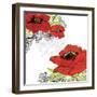 Red Poppies-Bee Sturgis-Framed Art Print