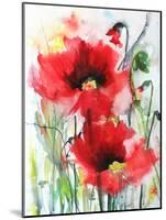 Red Poppies-Karin Johannesson-Mounted Art Print