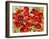 Red Poppies-Marietta Cohen Art and Design-Framed Giclee Print