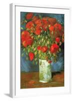 Red Poppies-Vincent van Gogh-Framed Art Print