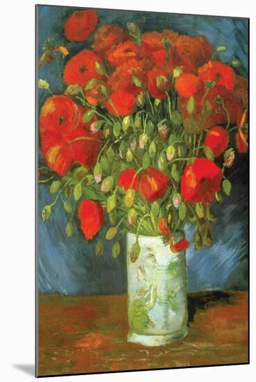 Red Poppies-Vincent van Gogh-Mounted Art Print