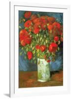 Red Poppies-Vincent van Gogh-Framed Art Print