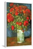 Red Poppies-Vincent van Gogh-Framed Art Print