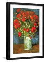 Red Poppies-Vincent van Gogh-Framed Art Print