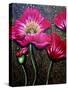 Red Poppies-Cherie Roe Dirksen-Stretched Canvas