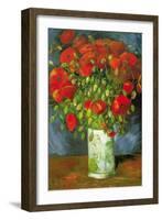 Red Poppies-Vincent van Gogh-Framed Art Print