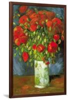 Red Poppies-Vincent van Gogh-Framed Art Print