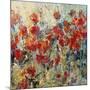 Red Poppy Field II-Tim O'toole-Mounted Art Print