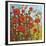 Red Poppy Field-Jennifer Lommers-Framed Giclee Print