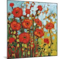 Red Poppy Field-Jennifer Lommers-Mounted Giclee Print