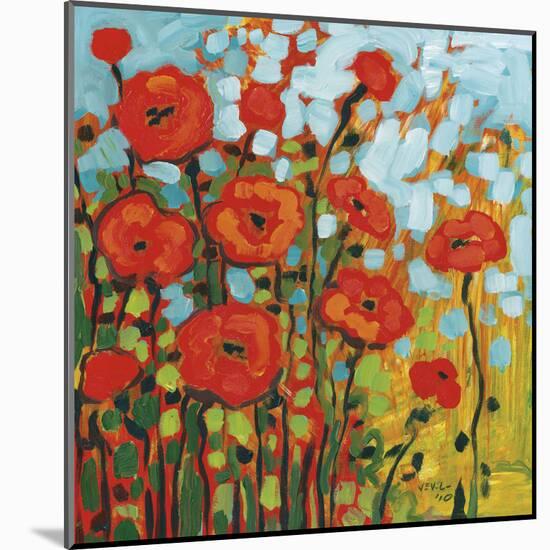 Red Poppy Field-Jennifer Lommers-Mounted Art Print