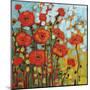 Red Poppy Field-Jennifer Lommers-Mounted Art Print