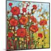 Red Poppy Field-Jennifer Lommers-Mounted Giclee Print