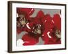 Red Poppy Forest I-Natasha Barnes-Framed Art Print